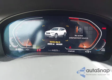 2023 BMW X3 xDrive30I из США, поврежденный, VIN 5UX53DP06P9S88542